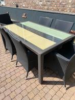 6 stoelen en tafel, Ophalen of Verzenden