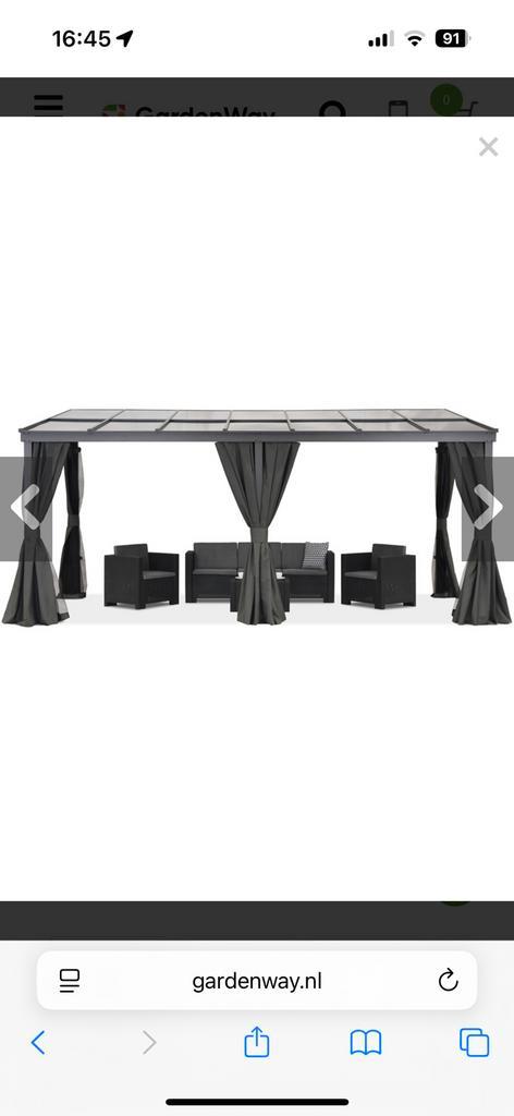 Gordijnen en horren, Tuin en Terras, Partytenten, Nieuw, Partytent, Minder dan 5 meter, Minder dan 4 meter, Ophalen