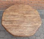 Een Robuust mooie eiken Salontafel, Huis en Inrichting, Tafels | Salontafels, 50 tot 100 cm, 100 tot 150 cm, Gebruikt, Rechthoekig