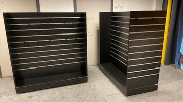 Slatwall Middenrek stevige winkelpresentatie winkelrek beschikbaar voor biedingen