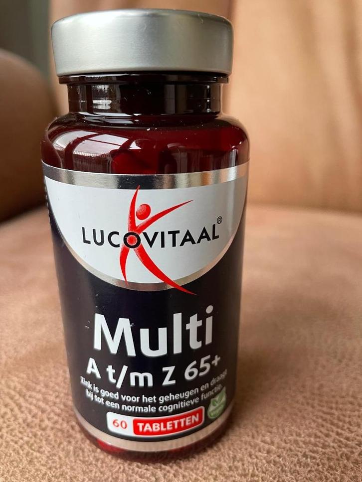 Lucovitaal Multi A tm Z 65+, Sport en Fitness, Gezondheidsproducten en Wellness, Nieuw, Overige typen, Ophalen of Verzenden