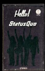 Muziekcassette  -  STATUS QUO - Hello!, Cd's en Dvd's, Cassettebandjes, Ophalen of Verzenden, Gebruikt, Rock en Metal, 1 bandje