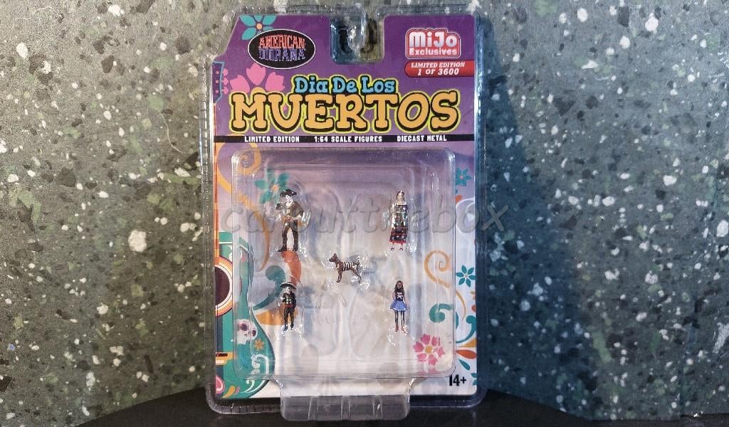 Diorama figuur Dia De Los Muertos 1:64 Amer. diorama AD319, Verzenden, Nieuw, 1:50 of kleiner, Figuur of Figuren
