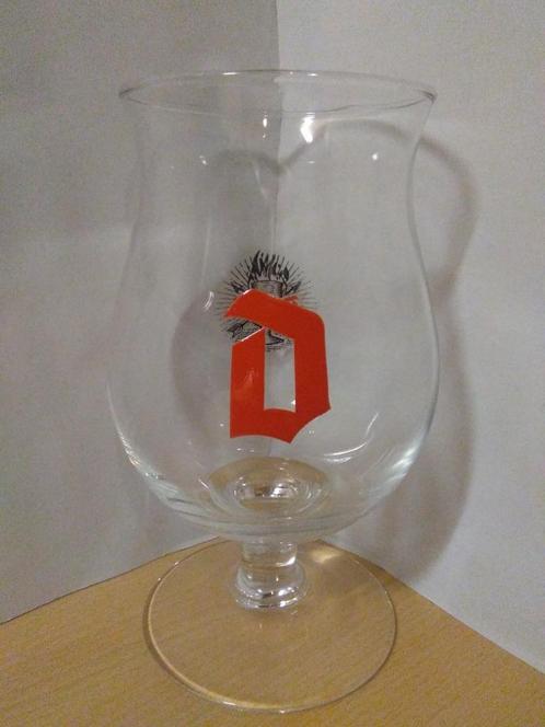 4x Duvel bierglas rode D 33cl, Verzamelen, Biermerken, Zo goed als nieuw, Glas of Glazen, Duvel, Ophalen of Verzenden