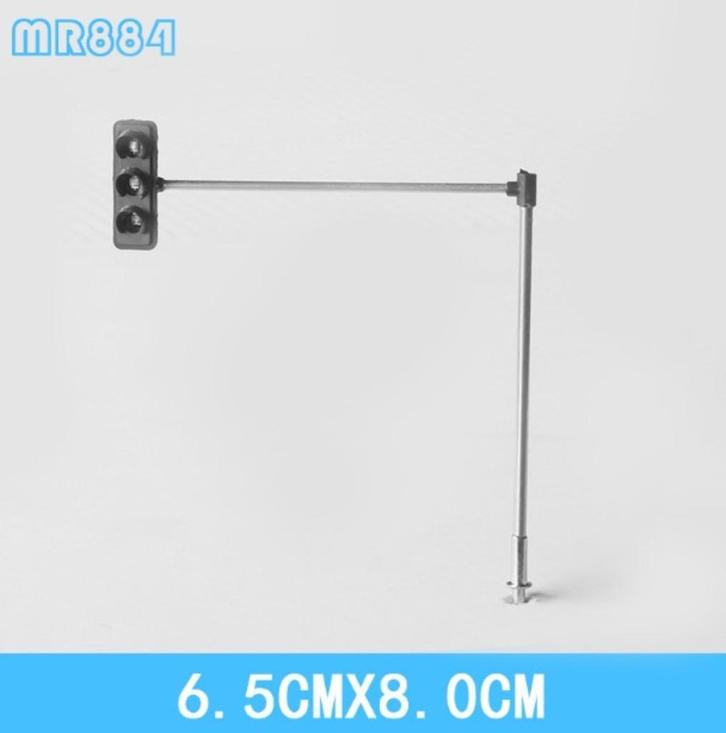 H0 model Bouw LED Mini Verkeerslicht Spoorweg signaallamp, Hobby en Vrije tijd, Modeltreinen | H0, Nieuw, Brug, Tunnel of Gebouw