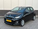 Peugeot 108 allure 1.0 airco|dealer|mfc|bleuthoot, Auto's, Voorwielaandrijving, Euro 5, Stof, Zwart
