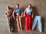 3 G.I Joe Action Man Street Fighter barbie poppen, Verzamelen, Ophalen of Verzenden