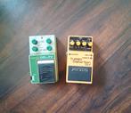 Ibanez DDL & Boss DS-2 Turbo Distortion pedalen, Ophalen of Verzenden, Gebruikt, Delay of Echo