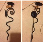 Sint? Kerstcadeau? Wandkandelaar NIEUW., 25 tot 50 cm, Zwart, Nieuw, Ophalen of Verzenden