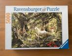 Ravensburger puzzel 5000 stukjes: Fantasy World (unicorn), Ophalen of Verzenden, Legpuzzel, Meer dan 1500 stukjes, Zo goed als nieuw