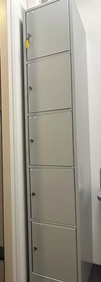 Schäfer lockerkast; kastzuil, met cilinderslot, lichtgrijs, Huis en Inrichting, Ophalen, Zo goed als nieuw