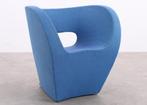 Moroso | Victoria en Albert | Fauteuil | Blauw (752), Minder dan 75 cm, Stof, Ophalen of Verzenden, Zo goed als nieuw