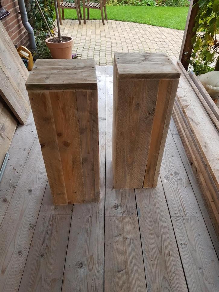 Zuilen steigerhout, Huis en Inrichting, Woonaccessoires | Zuilen en Pilaren, Nieuw, Ophalen of Verzenden