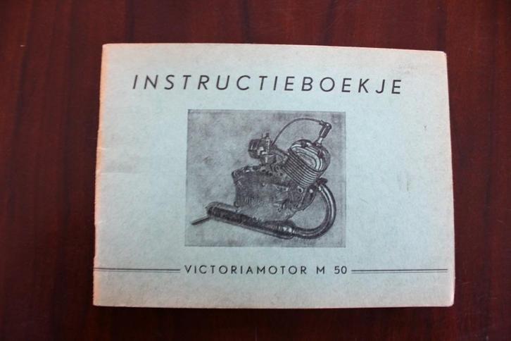 Victoria MFB Vicky III met M50 motor instructie boekje, Fietsen en Brommers, Handleidingen en Instructieboekjes, Gebruikt, Ophalen of Verzenden