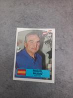 Panini sticker Euro 88 Duitsland.Trainer Miguel Munoz Spanje, Hobby en Vrije tijd, Stickers en Plaatjes, Verzenden, Zo goed als nieuw