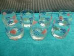7x kleine Boerenbont sap glazen drink glazen Boerenbond, Glas of Glazen, Ophalen of Verzenden, Boerenbont, Glas