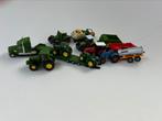 Set siku Tractoren met aanhangers oa John Deere, Hobby en Vrije tijd, Modelauto's | 1:50, Ophalen of Verzenden, Gebruikt, SIKU