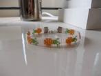 Miyuki delica geweven kralen armband ananas, Overige materialen, Overige kleuren, Verzenden, Nieuw