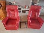 2 relax draai fauteuils met accu, Huis en Inrichting, Fauteuils, Ophalen, Gebruikt, Minder dan 75 cm, 50 tot 75 cm