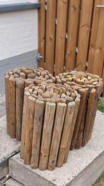 Rolborder borderrol geïmpregneerd hout, Ophalen, Zo goed als nieuw
