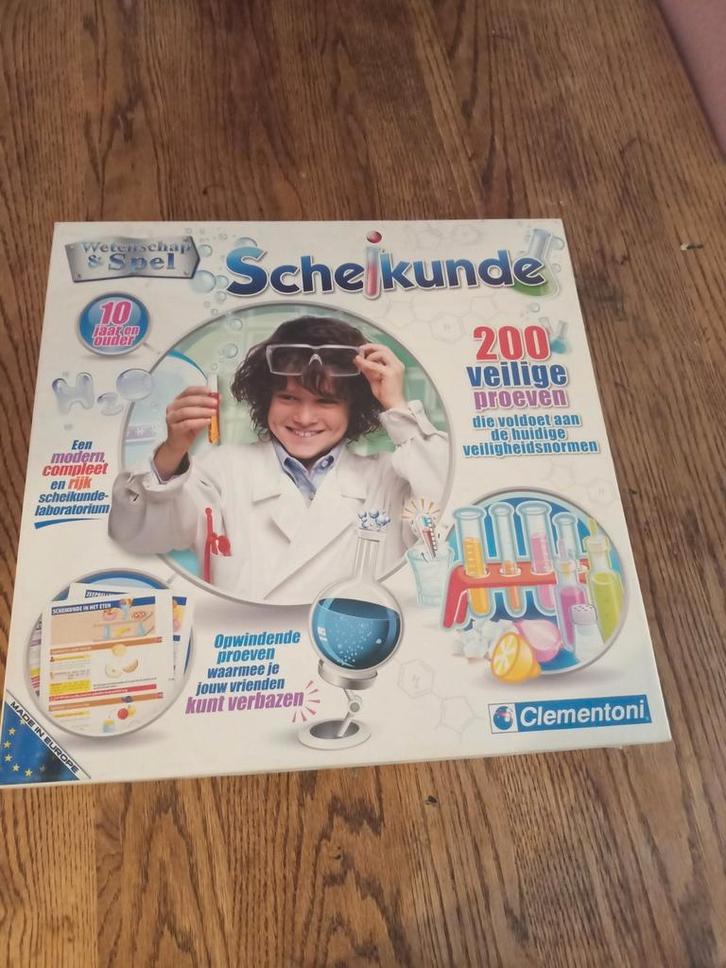 Scheikunde Wetenschap & Spel - Experimenteer!, Kinderen en Baby's, Speelgoed | Educatief en Creatief, Zo goed als nieuw, Ontdekken