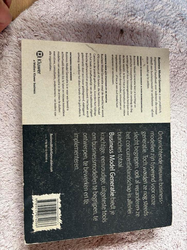 Business Model Generatie - Nieuw!, Boeken, Economie, Management en Marketing, Nieuw, Economie en Marketing, Ophalen of Verzenden