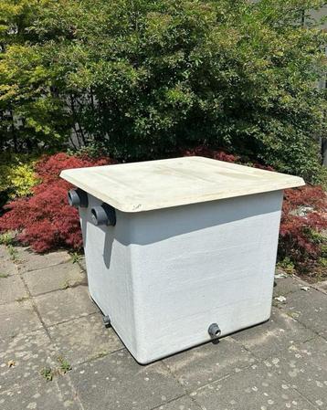 Quarantaine bak - polyester filter bak - 105 x 105 cm beschikbaar voor biedingen