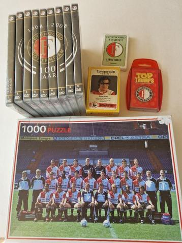 Feyenoord. DVD (Feyenoord 100 jaar) - Puzzel -kwartetten beschikbaar voor biedingen