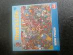 That's Life Puzzel - 1000 Stukjes, Hobby en Vrije tijd, Denksport en Puzzels, Ophalen of Verzenden, 500 t/m 1500 stukjes, Zo goed als nieuw