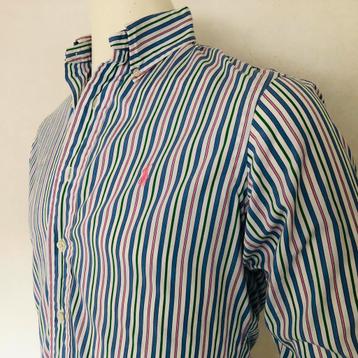 Ralph Lauren shirt - fresh stripe cotton heren - valt ruimer beschikbaar voor biedingen