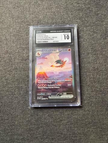 Charizard ex 151 199/165 cgc 10 beschikbaar voor biedingen