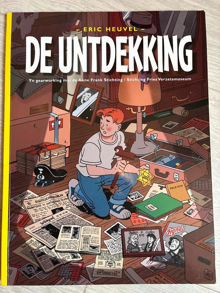 De Ontdekking - Eric Heuvel - Stripboek, Boeken, Stripboeken, Zo goed als nieuw, Eén stripboek, Ophalen of Verzenden