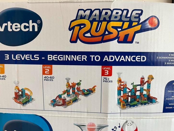 Vtech Marble Rush Knikkerbaan - ZGAN, Kinderen en Baby's, Speelgoed | Vtech, Zo goed als nieuw, Ophalen