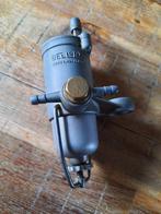 zgan oldtimer DELLORTO vlotterbak met dubbelle aansluiting, Fietsen en Brommers, Brommeronderdelen | Oldtimers, Ophalen, Zo goed als nieuw