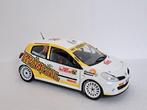 Renault Clio R3 Rally Monte Carlo 2008 Broccoli 1/18 UNIEK, Ophalen of Verzenden, Zo goed als nieuw, Auto, Solido