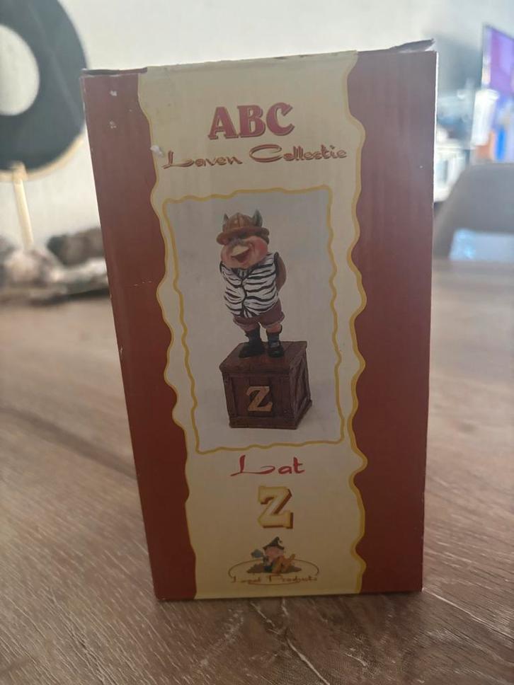 Laaf Alfabet Letter Z (Lat) - Beeldje, Verzamelen, Efteling, Zo goed als nieuw, Beeldje of Poppetje, Ophalen