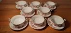 Royal Albert Lavender Rose 8 soepkomen met schotels, Nieuw, Ophalen of Verzenden, Overige stijlen, Kop(pen) en/of Schotel(s)