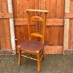 Bidstoel bidstoeltje knielstoel kerkstoel origineel hout, Antiek en Kunst, Ophalen of Verzenden