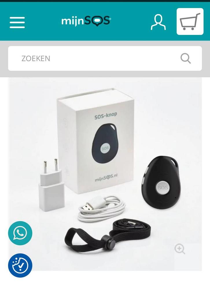 SOS knop met valdetectie EV-07B, Diversen, Verpleegmiddelen, Zo goed als nieuw, Ophalen