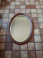 Ronde Spiegel met Houten Frame, Ophalen, Gebruikt, Rond, 50 tot 75 cm