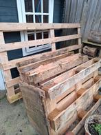 Gebruikte Houten Pallets (Handig voor kerst of oud en nieuw), Doe-het-zelf en Verbouw, Hout en Planken, Ophalen, Gebruikt, 25 tot 50 mm