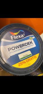 Flexa Powerdek RAL 9010 Mat - 25% Gratis, Doe-het-zelf en Verbouw, Verf, Beits en Lak, 5 tot 10 liter, Wit, Nieuw, Ophalen of Verzenden
