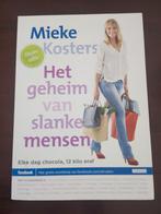 Mieke Kosters - Het geheim van slanke mensen, Boeken, Ophalen of Verzenden, Zo goed als nieuw, Mieke Kosters