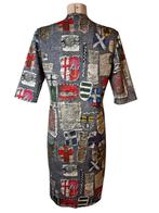 Lizzy en Coco jurk tweezijdig M, Kleding | Dames, Maat 38/40 (M), Overige kleuren, Ophalen of Verzenden, Lizzy & Coco