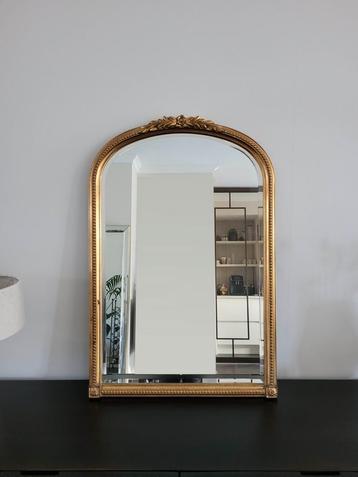 Prachtige Gouden Vintage Spiegel | DeKnudt 94x64cm Goud
