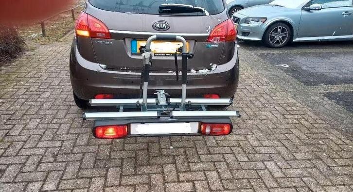 fietsendrager, Auto diversen, Fietsendragers, Zo goed als nieuw, Trekhaakdrager, 2 fietsen, Elektrische fiets, Ophalen