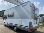 Dethleffs Globetrotter 6 Pers Met stapelbed &XXL gar, Startonderbreker, Luifel, Ringverwarming, Treinzit