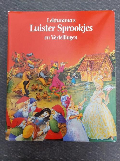 Lekturama luistersprookjes cassettes en boekjes, Boeken, Sprookjes en Fabels, Gelezen, Ophalen of Verzenden