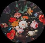 Rond bloemenschilderij, Antiek en Kunst, Ophalen