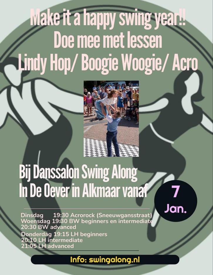 Rock n roll dansen, Tickets en Kaartjes, Evenementen en Festivals, Twee personen
